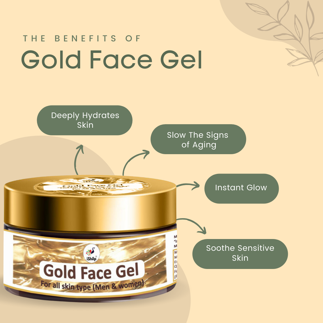 24 Carat Gold Gel